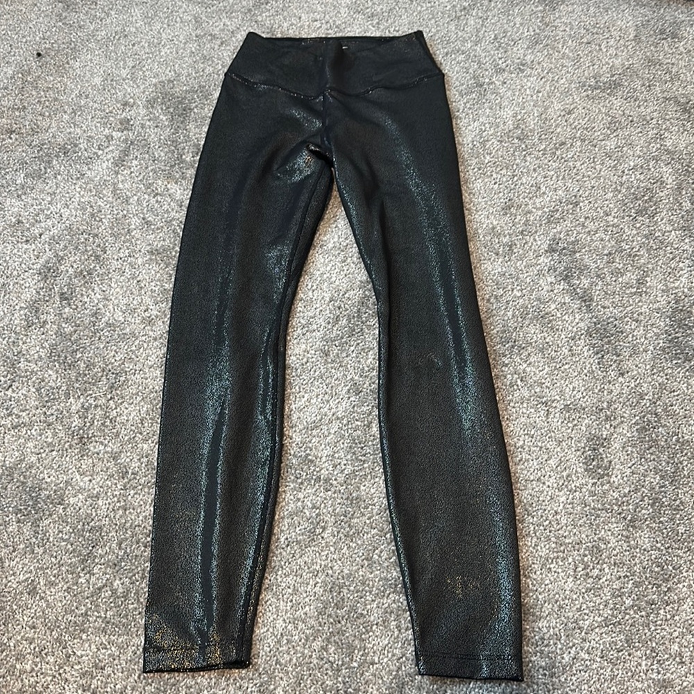 Black sparkly nike dry fit leggings